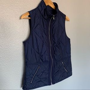 Polo Golf Ralph Lauren Navy Blue Quilted Vest M